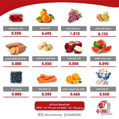 Al Surra coop Kuwait Offers from 3 to 4 December 2025 Vegetable and Fruit Festival Offers - Page 4