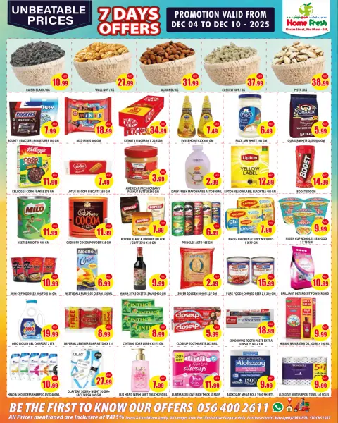 Ofertas de supermercado Home Fresh  Abu Dhabi  de 4 a 10 diciembre venta flash - Página 5