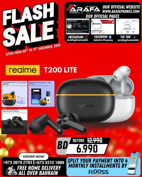 Arafa phones Bahrain Offers from 5 to 11 December 2025 Flash Sale - Page 1