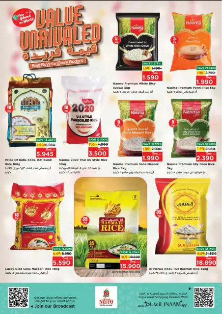 Nesto  Salalah  Offers from 7 to 10 December Unique Value Offers - Page 11
