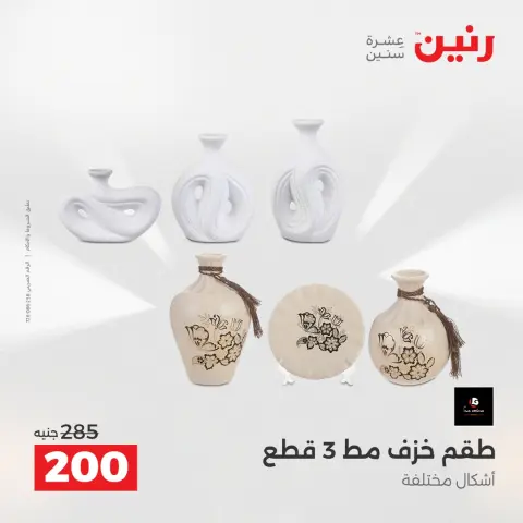 Raneen Egypt Offers from 11 to 13 December 2025 Decorative pieces offers - Page 31