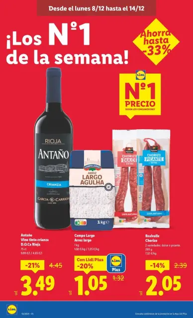 Ofertas de Lidl España de 8 a 14 diciembre 2025 ofertas semanales - Página 32