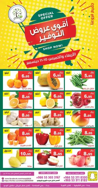 Hasad Albasatin Saudi Arabia Offers from 10 to 11 December 2025 Saving Deals - Page 3