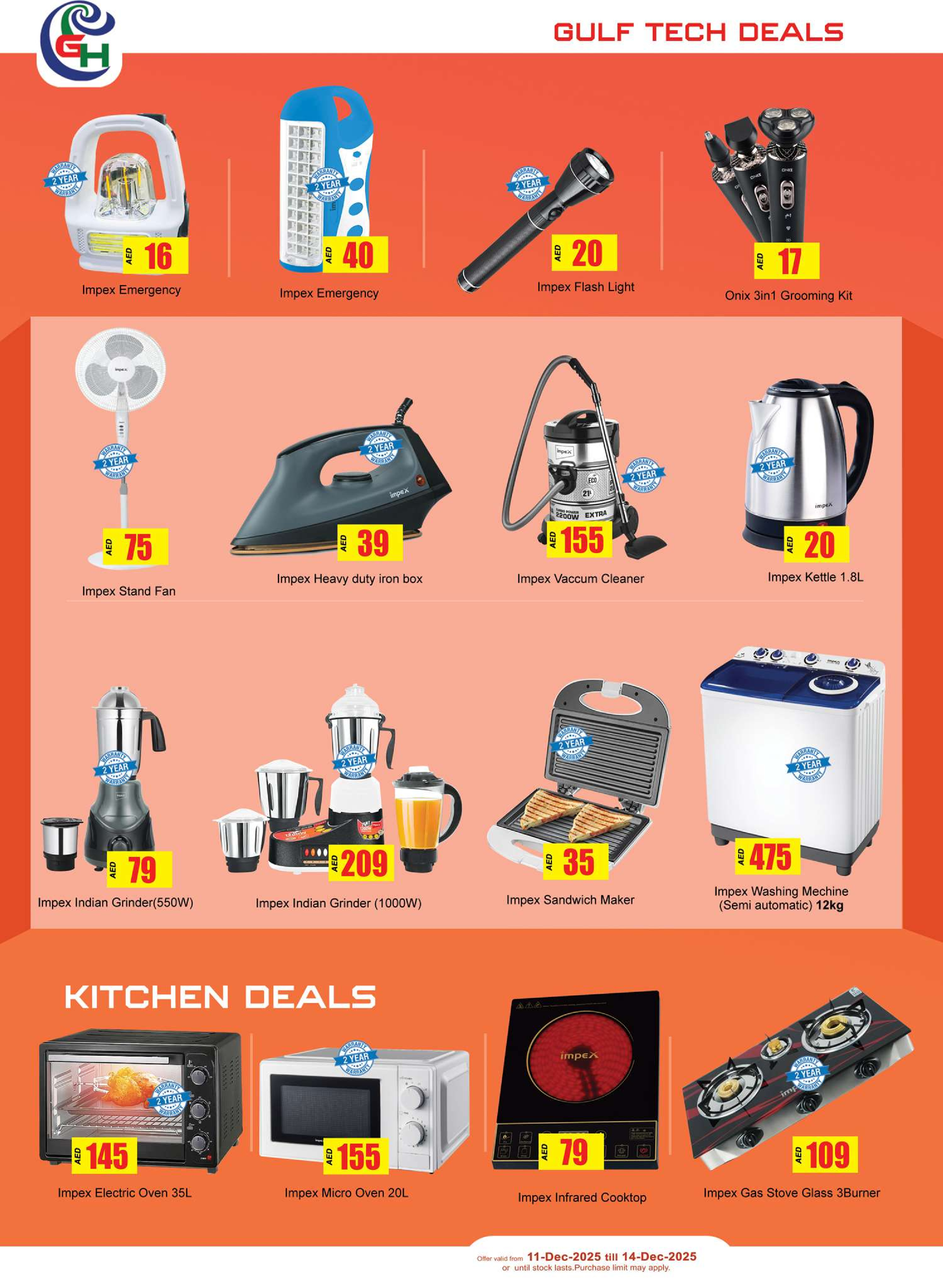 Offres Hypermarché Gulf Émirats arabes unis de 11 à 14 décembre 2025 OFFRES DU MEGA WEEKEND SPÉCIAL - Page 9