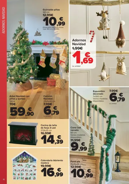 Ofertas de Carrefour España de 11 noviembre a 11 diciembre 2025 Ofertas de Decoración Navideña - Página 10