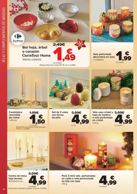 Ofertas de Carrefour España de 11 noviembre a 11 diciembre 2025 Ofertas de Decoración Navideña - Página 28
