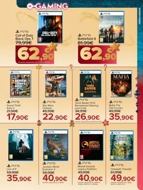 Ofertas de Carrefour España de 10 a 24 diciembre 2025 OFERTAS DE VIDEOJUEGOS - Página 11