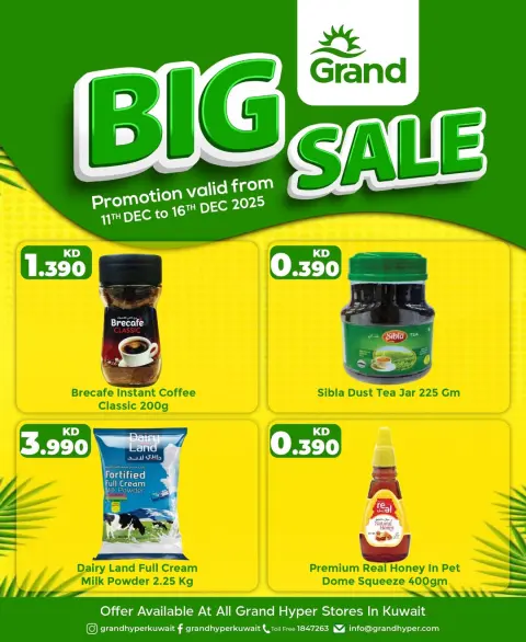 Grand Hypermarket Kuwait Offers from 11 to 16 December 2025 Big Sales - Page 2
