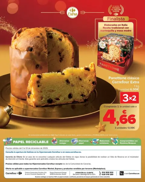 Ofertas de Carrefour España de 3 a 31 diciembre 2025 Ofertas adicionales - Página 28
