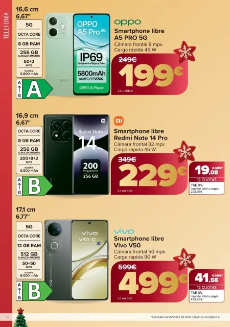 Ofertas de Carrefour España de 3 diciembre a 8 enero 2026 OFERTAS DE REGALO AL MEJOR PRECIO - Página 6