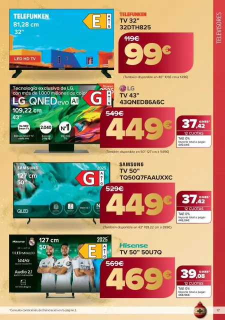Ofertas de Carrefour España de 3 diciembre a 8 enero 2026 OFERTAS DE REGALO AL MEJOR PRECIO - Página 17