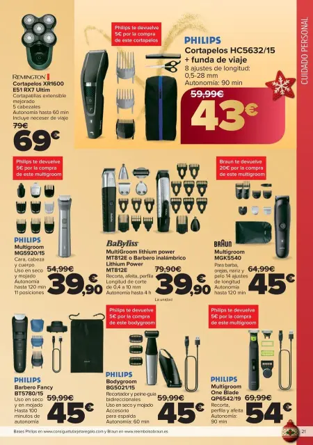 Ofertas de Carrefour España de 3 diciembre a 8 enero 2026 OFERTAS DE REGALO AL MEJOR PRECIO - Página 21