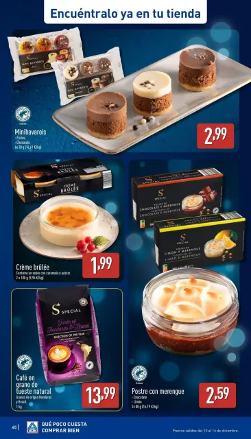Offres ALDI Espagne de 10 à 16 décembre 2025 Célébrez chaque jour avec des offres spéciales - Page 45