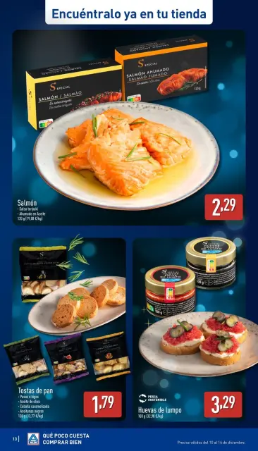 Offres ALDI Espagne de 10 à 16 décembre 2025 Célébrez chaque jour avec des offres spéciales - Page 13