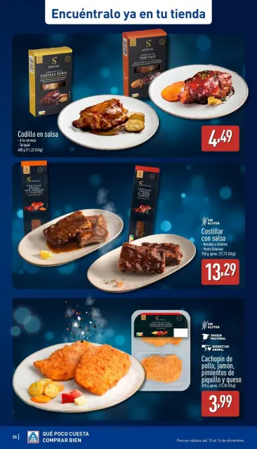 Offres ALDI Espagne de 10 à 16 décembre 2025 Célébrez chaque jour avec des offres spéciales - Page 35