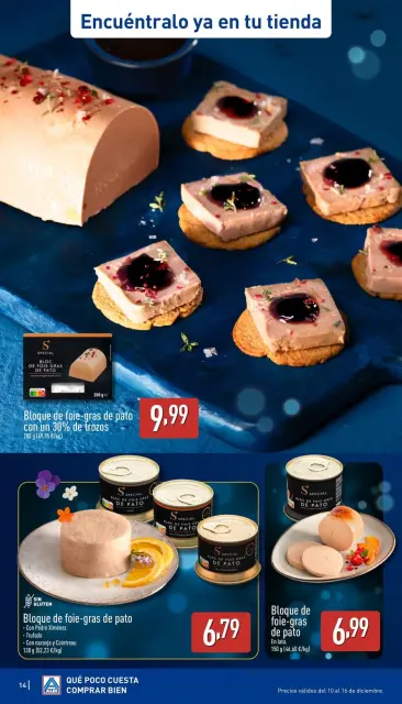 Offres ALDI Espagne de 10 à 16 décembre 2025 Célébrez chaque jour avec des offres spéciales - Page 14
