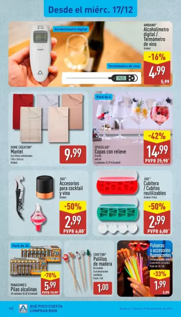 Offres ALDI Espagne de 15 à 21 décembre 2025 Nouveaux articles à bas prix - Page 18