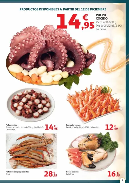 Ofertas de Alcampo España de 11 a 31 diciembre 2025 Ofertas Sabor a Navidad - Página 9