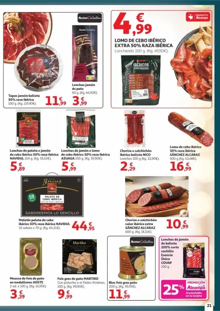 Ofertas de Alcampo España de 11 a 31 diciembre 2025 Ofertas Sabor a Navidad - Página 21