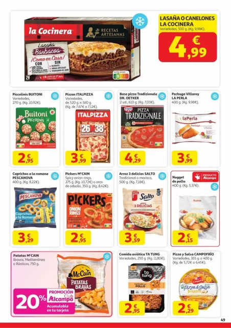 Ofertas de Alcampo España de 11 a 31 diciembre 2025 Ofertas Sabor a Navidad - Página 49