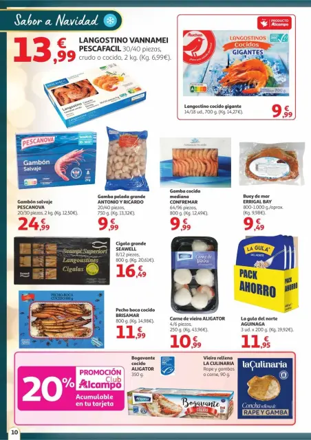 Ofertas de Alcampo España de 11 a 31 diciembre 2025 Ofertas Sabor a Navidad - Página 10