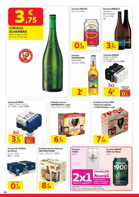 Ofertas de Alcampo España de 11 a 31 diciembre 2025 Ofertas Sabor a Navidad - Página 44