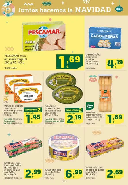 Ofertas de HiperDino España de 4 a 17 diciembre 2025 Nuevas ofertas - Página 22