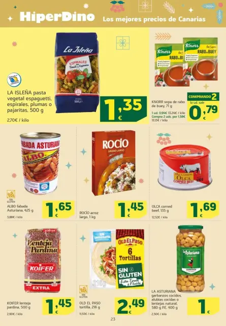 Ofertas de HiperDino España de 4 a 17 diciembre 2025 Nuevas ofertas - Página 23