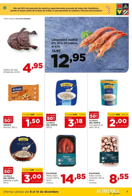Ofertas de ‎Alimerka Supermercados‎ España de 8 a 14 diciembre 2025 Nuevas ofertas - Página 3