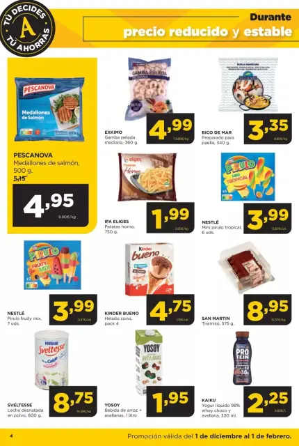 Ofertas de ‎Alimerka Supermercados‎ España de 2 diciembre 2025 a 1 febrero 2026 Folleto de ofertas Tu decides tu ahorras - Página 21