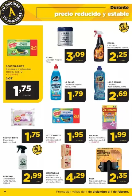 Ofertas de ‎Alimerka Supermercados‎ España de 2 diciembre 2025 a 1 febrero 2026 Folleto de ofertas Tu decides tu ahorras - Página 31