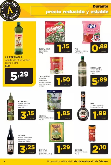 Ofertas de ‎Alimerka Supermercados‎ España de 2 diciembre 2025 a 1 febrero 2026 Folleto de ofertas Tu decides tu ahorras - Página 25
