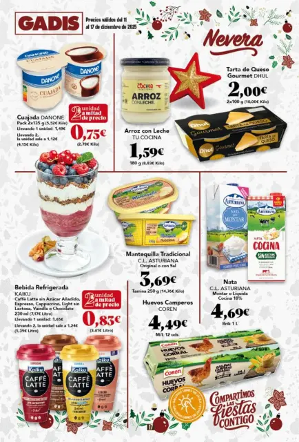 Ofertas de GADIS supermercado España de 11 a 17 diciembre 2025 Nuevos precios - Página 17