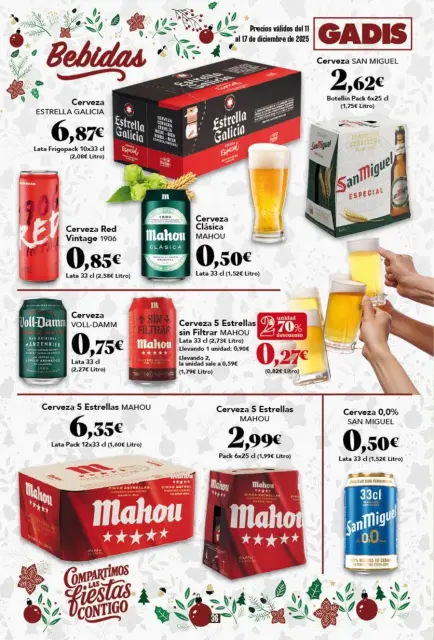 Ofertas de GADIS supermercado España de 11 a 17 diciembre 2025 Nuevos precios - Página 36