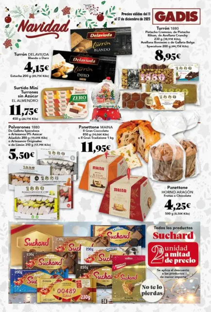 Ofertas de GADIS supermercado España de 11 a 17 diciembre 2025 Nuevos precios - Página 24