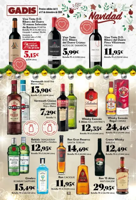 Ofertas de GADIS supermercado España de 11 a 17 diciembre 2025 Nuevos precios - Página 39