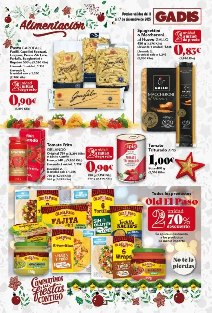 Ofertas de GADIS supermercado España de 11 a 17 diciembre 2025 Nuevos precios - Página 30