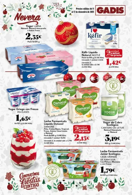 Ofertas de GADIS supermercado España de 11 a 17 diciembre 2025 Nuevos precios - Página 16