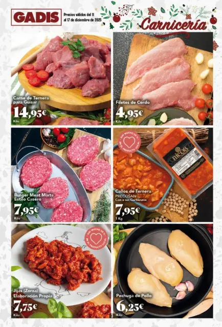 Ofertas de GADIS supermercado España de 11 a 17 diciembre 2025 Nuevos precios - Página 3