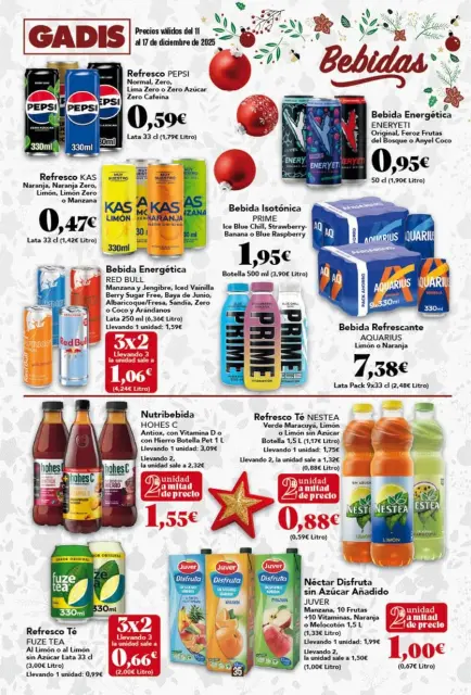 Ofertas de GADIS supermercado España de 11 a 17 diciembre 2025 Nuevos precios - Página 35