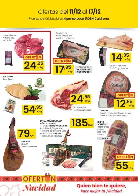 Ofertas de Eroski España de 11 a 17 diciembre 2025 Folleto de ofertas Navidad | Calahorra - Página 2