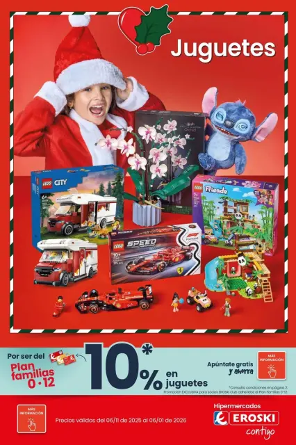 Ofertas de Eroski España de 6 noviembre a 6 enero 2026 Ofertas de Juguetes de Navidad - Página 1
