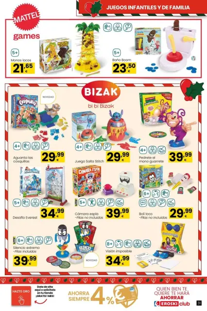 Ofertas de Eroski España de 6 noviembre a 6 enero 2026 Ofertas de Juguetes de Navidad - Página 31