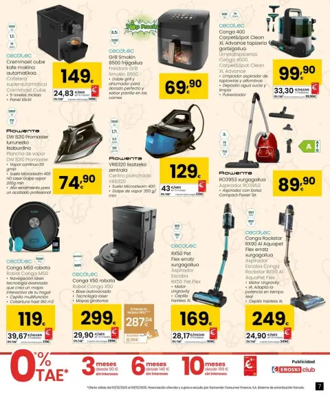 Ofertas de Eroski España de 2 diciembre a 9 enero 2026 Ofertas de electrónica - Página 7