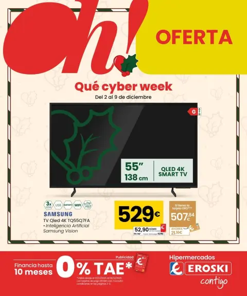 Ofertas de Eroski España de 2 diciembre a 9 enero 2026 Ofertas de electrónica - Página 9