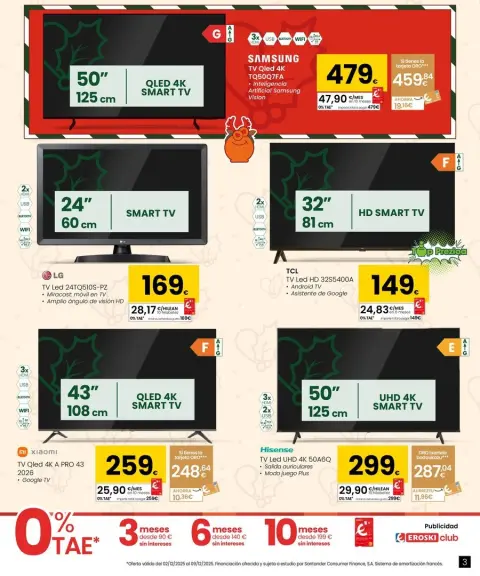 Ofertas de Eroski España de 2 diciembre a 9 enero 2026 Ofertas de electrónica - Página 3