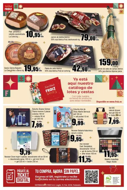 Ofertas de Froiz España de 11 a 17 diciembre 2025 Folleto de ofertas Calidad... ¡Al Mejor Precio! - Página 20