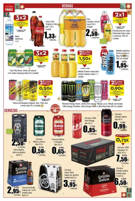 Ofertas de Froiz España de 11 a 17 diciembre 2025 Folleto de ofertas Calidad... ¡Al Mejor Precio! - Página 16