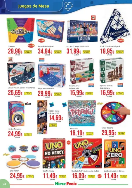 Ofertas de Froiz España de 22 noviembre a 5 enero 2026 Ofertas del folleto de juguetes - Página 24