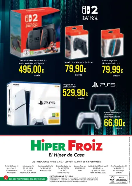 Ofertas de Froiz España de 22 noviembre a 5 enero 2026 Ofertas del folleto de juguetes - Página 40